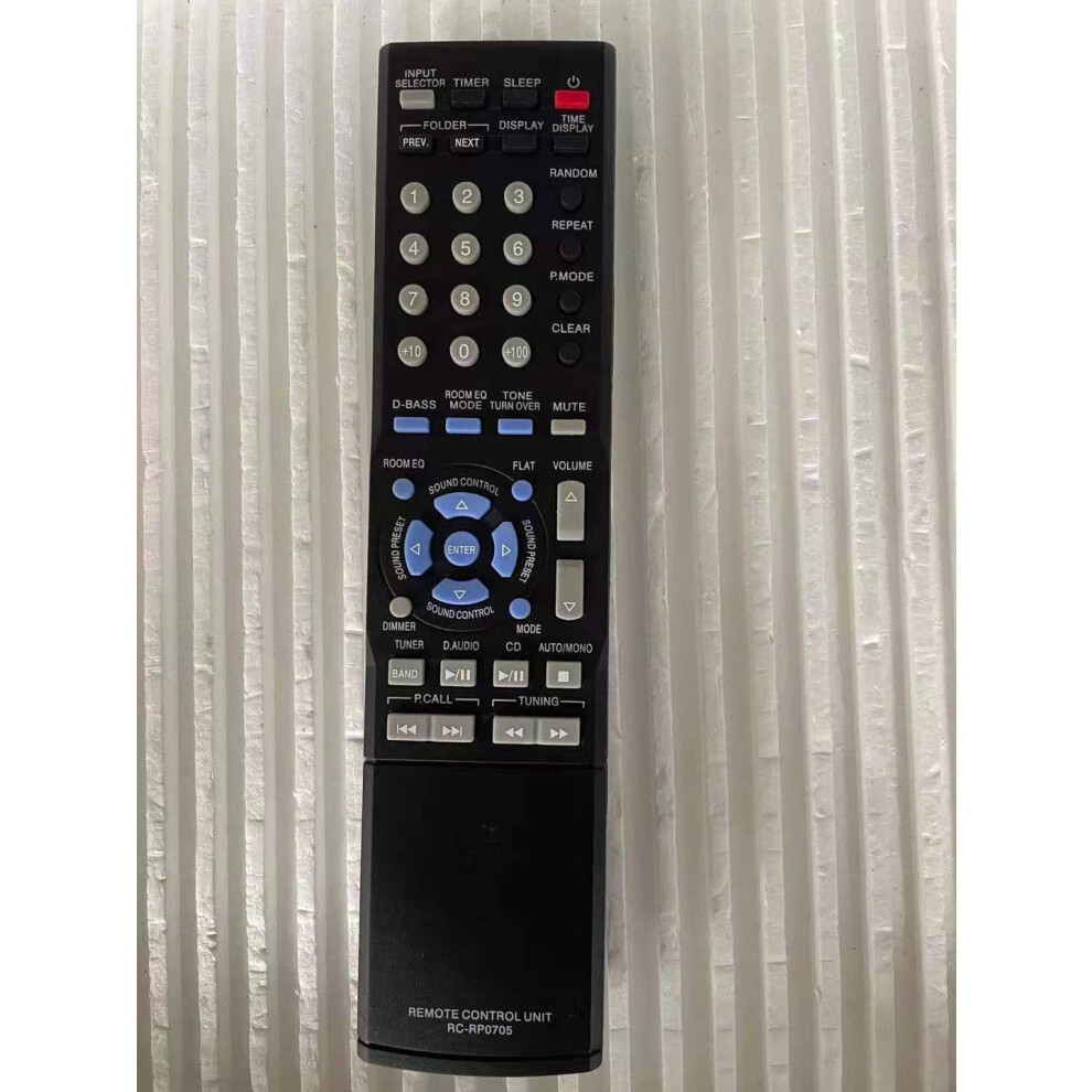 Remote Control For Kenwood Rc-Rp0705 R-K711 S0912529 Compact Hi-Fi Component Stereo Receiver 6935161454376