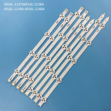 8 Stück LED-Hintergrundbeleuchtungsstreifen für 37LN540U 37LA613V 37LA615V 37LN540B 37LN540R 37LN540S LATWT370R 37LN541U 37LN5403-ZA