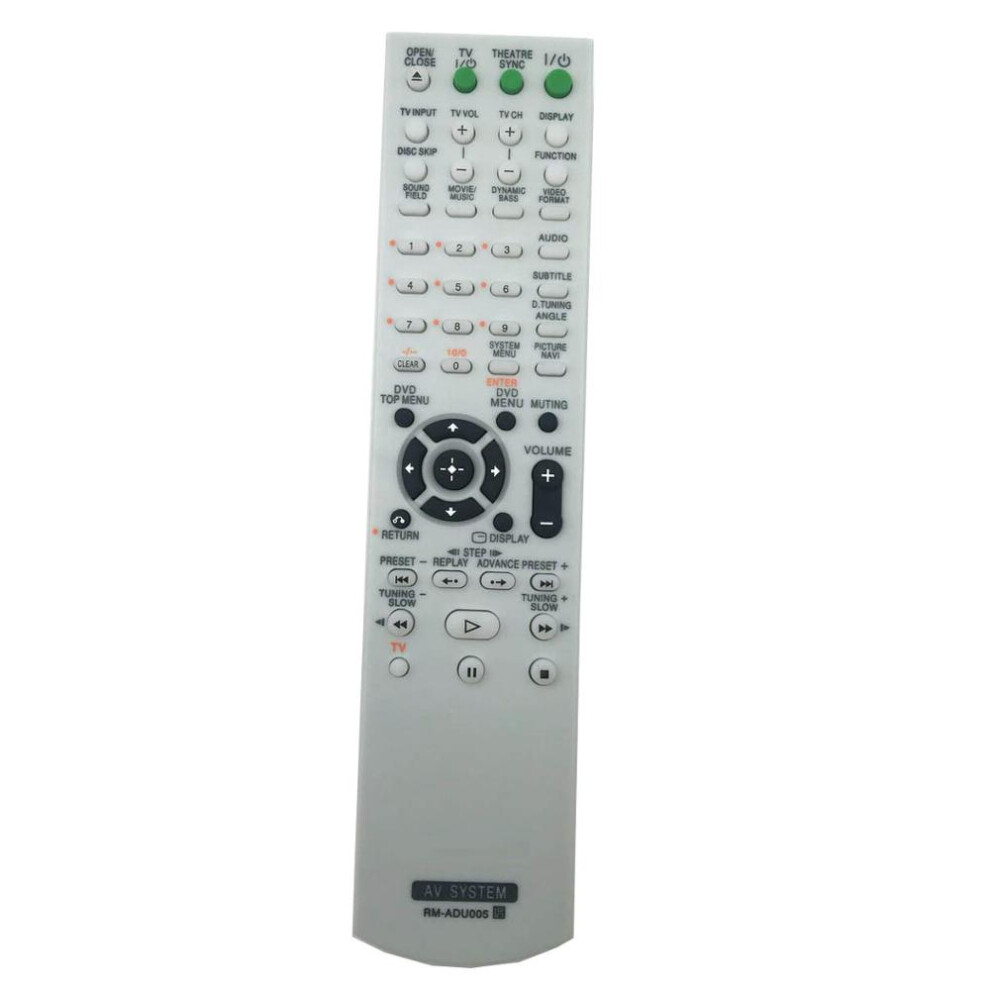 For Sony Rm-Adu005 Rmadu005 Dvd Home Theater System Hcd-Hdz235 Hcd-Hdx665 Dav-Dz30 Dav-Dz530 6935161449266
