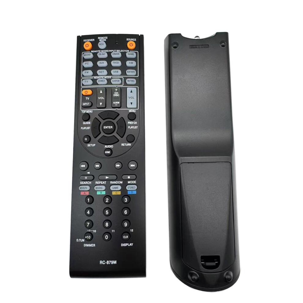 Rc-879M Remote Control For Onkyo Av Receiver Tx-Sr333 Tx-Nr535 Ht-R393 Ht-R593 Ht-S3700 Ht-S5700 Tx-Nr535 Tx-Nr727 Ht-S3505 6935161459500