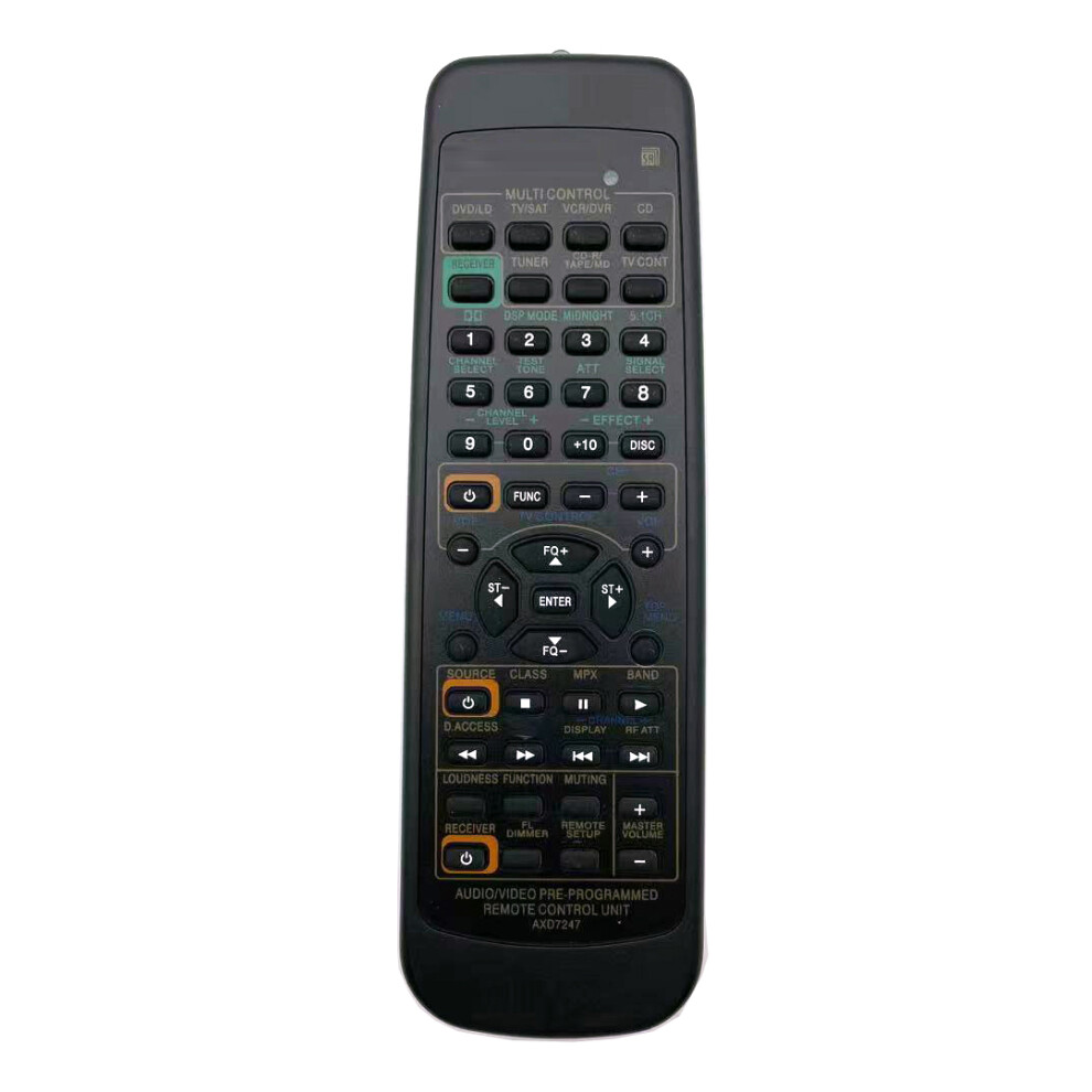 Replaement Remote Control For Pioneer Av Receiver Axd7247 Axd7245 Vsx-D411 Vsx-D511 Vsx-D412 Vsx-D609 6935161453072