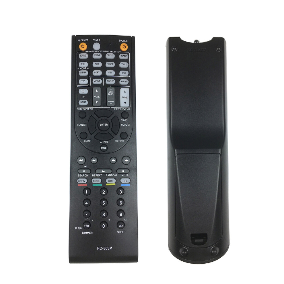 Remote Control Rc-803M For Onkyo Av Receiver Tx-Nr609 Tx-Nr609b Ht-S7409 Ht-S8409 Tx-Nr3008 Tx-Nr5008 6935161452945