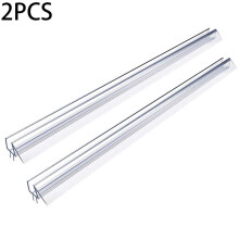 Long Shower Door Seal Strip 39 Length Easy Installation Keeps Your Bathroom Floor Dry Fits For 38 Shower Doors