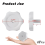 RV Window And Vent Knob Replacement Set Rv Emergency Exit Window Latch 	Or Rvs And Trailers 6