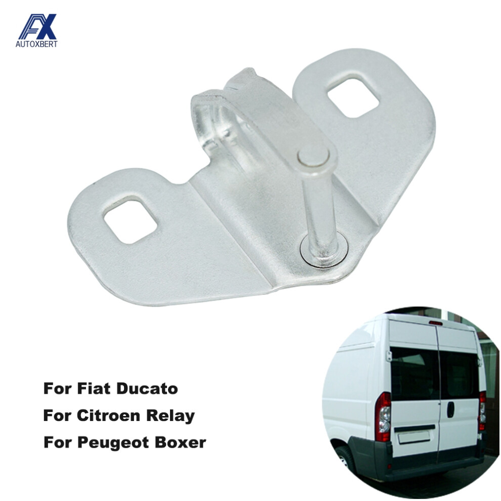 Car Bottom Tailgate Hook Lower Rear Door Striker Catch For Fiat Ducato Peugeot Boxer Citroen Relay 2006-2014 1345736080 Silver 6935161539721