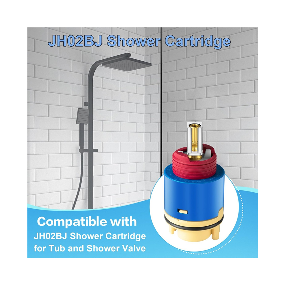 Jh02bj Hl-40 Shower Core Replacement,40Mm Pressure Balance Cartridge,For Tub And Shower Faucet Valve 6935161549706