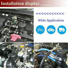 Carhome For Nissan Navara D22 ZD30 2pcs Oil Catch Can Filter Element Cotton Replacement 3931051950 LC5001X 3584145 SOE525 Us