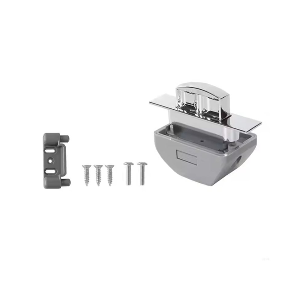 Rvs Push Cabinet Locks Keyless Metal Push Button Camper For Caravans Cupboard Knobs Yacht Parts Latches Catches 6935161552621