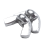 M6 Thread Dia Stainless Steel Wing Nut Butterfly Wing Nuts 30 Pcs 6
