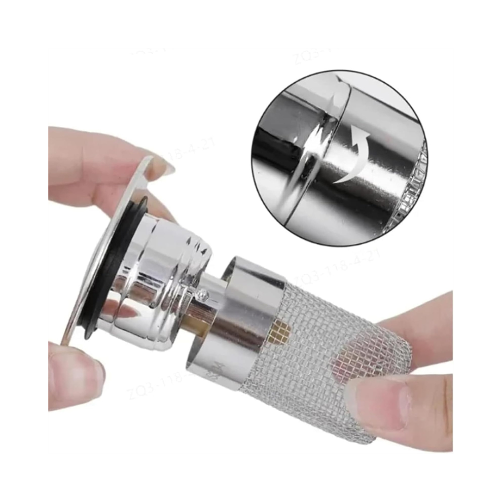 Universal For Bathroom Kitchen (3Pcs) Kitchen Sink Drain Strainer Bathroom Sink Stopper 6935161548792