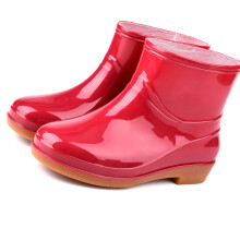 Damen-Regenstiefel, modisch, rutschfest, kurz,