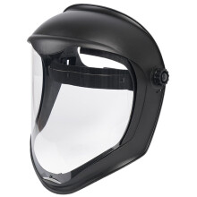 Face Shield with Clear Polycarbonate Visor AntiFog Windproof FullFace Mask For Work