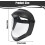 Face Shield with Clear Polycarbonate Visor AntiFog Windproof FullFace Mask For Work 5