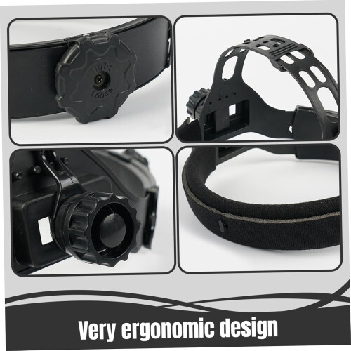 Face Shield with Clear Polycarbonate Visor AntiFog Windproof FullFace Mask For Work 2