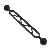 8 Inch Double Arm Plug Ball Head Extension Waterproof for Video Light Diving Camera Tray
