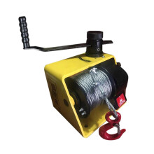 Construction Crane Manual Winch 250 kg Winch Tractor Hoist with SelfLocking Winch Small with Large Load Capacity 1 UK 250 Lb