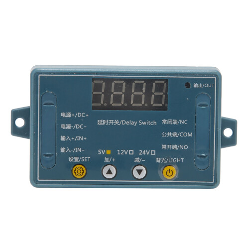 Módulo de retardo DC 5V, 32 modos pantalla LED ABS 1