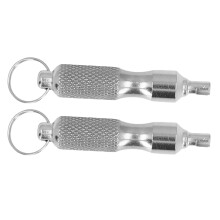 Valve Core Removal Tool Stainless Steel Tire Valve Stem Remover for Motorcycle and Car