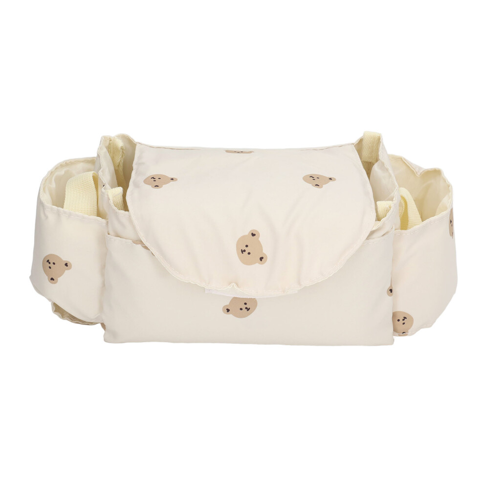 Multipurpose Stroller Bag for Baby Gear, Organized Storage Solution with Adjustable Strap and Ample Storage Compartments, Durable Polyester Build