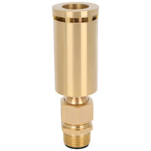 Garden Sprinkler Brass Nozzle Landscape Water Feature Fountain Spray Head G1in 32mm DN25 Durable Brass Construction Straight Water Spray For Pond And