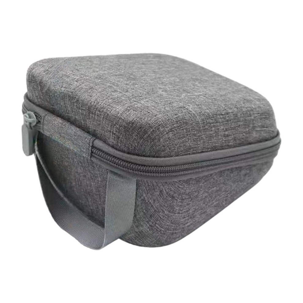 Grey Blood Pressure Monitor Case With Durable Hard Shell, Shockproof Lining Travel Storage Bag,