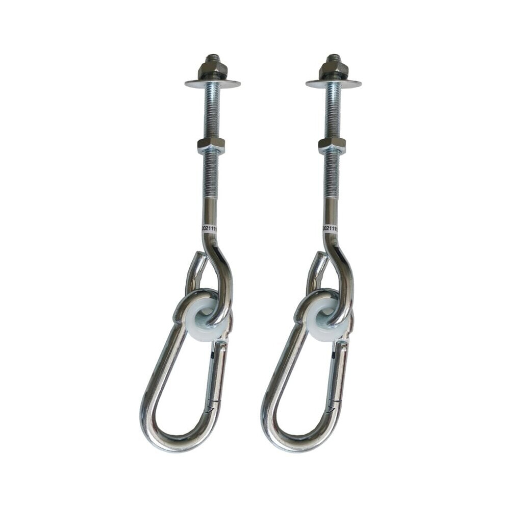 High Strength Anchor Hangers, Expansion Bolt Piton With Rust-Free Guarantee, Stainless Steel Provides Longevity, Easy Setup With Step-By-Step Guide, 9448196457405