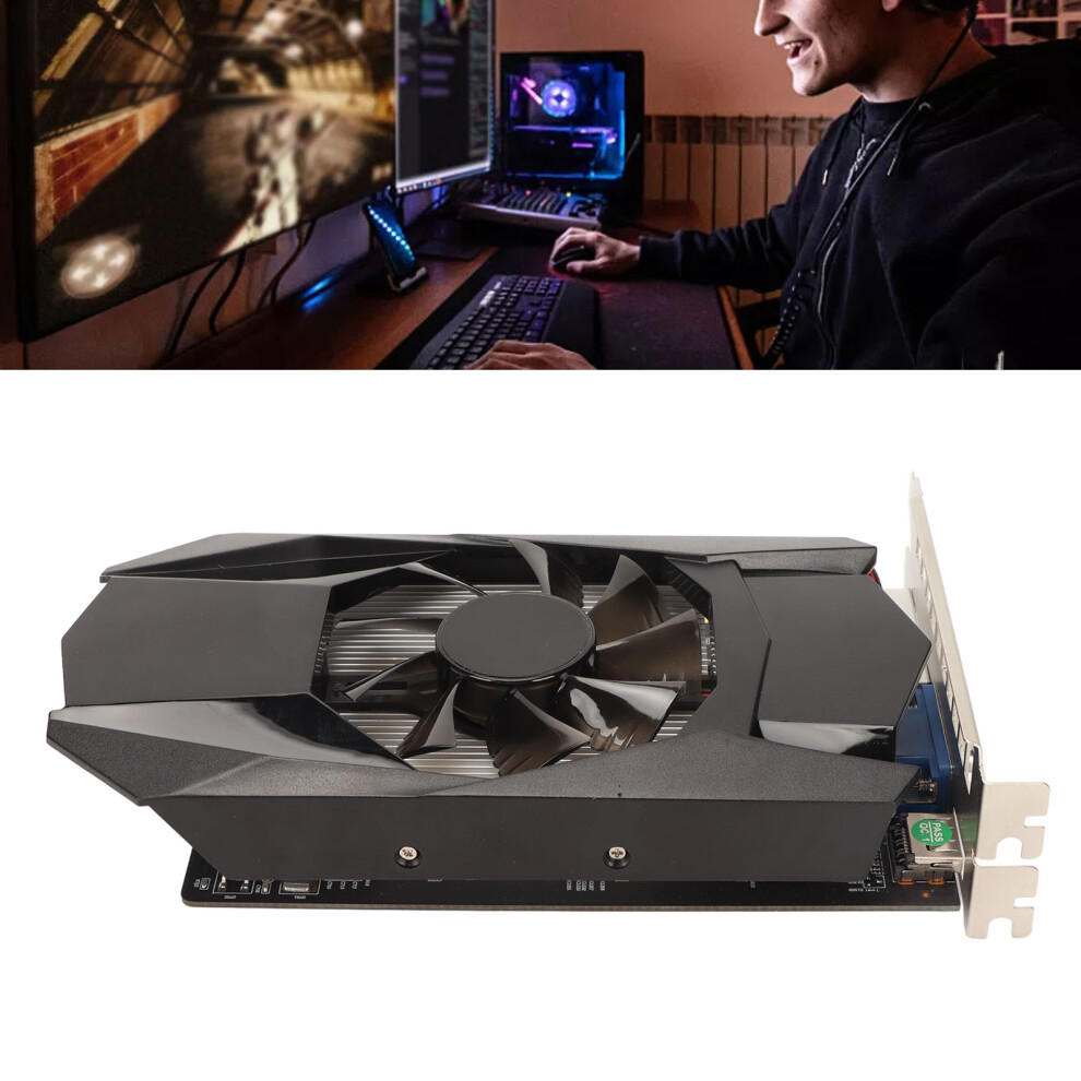 Efficient Hd7670 4Gb Gddr5 Pcie 128Bit Graphic Card With Cooling Fan 8301373101410