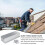 Gutter Splash Guards Set, Rustproof Aluminium Corner Fit Rain Gutter Protector, Prevent Overflow 3