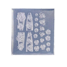 3D Embossed Silicone Mold Nail Art Handy Template-Style 2