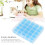 Compact Storage Solution: 25Pcs Plastic Spool Bobbins in 1 Box for Sewing 4