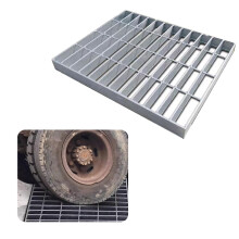 Heavy Duty Galvanized Steel Drainage Grate 100cm Garage Channel Drain Cover Weatherproof Outdoor Use
