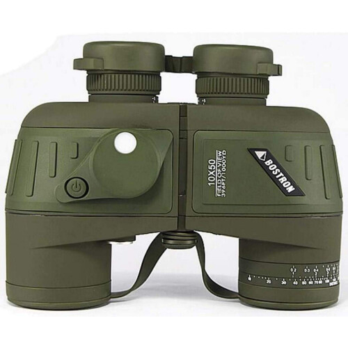 Binoculars 10x50 HD Optics, LowLight Performance, Internal Rangefinder, BuiltIn Compass for Navigation