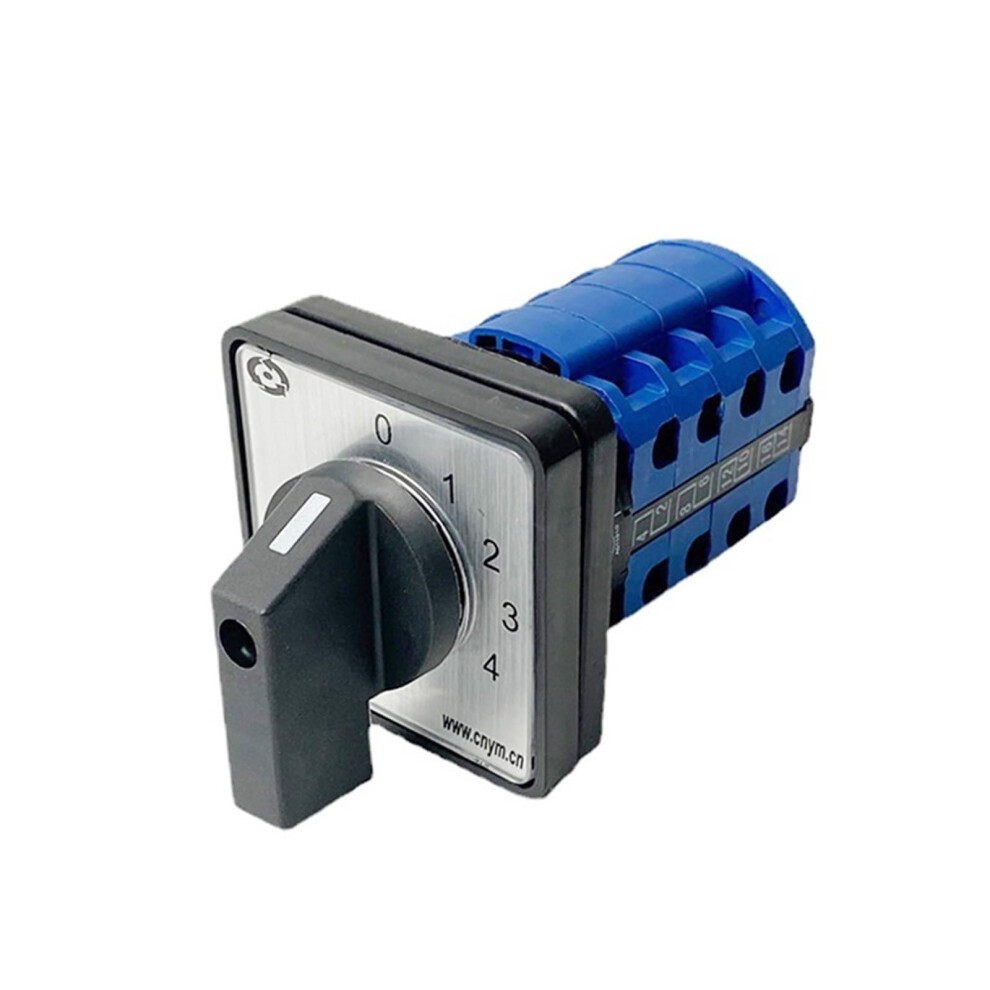 Lw2620/4 Multiposition Cam Switch, 4 Pole Rotary Changeover, 20A 660V, 16 Terminals, Ymw2620 9347817919417