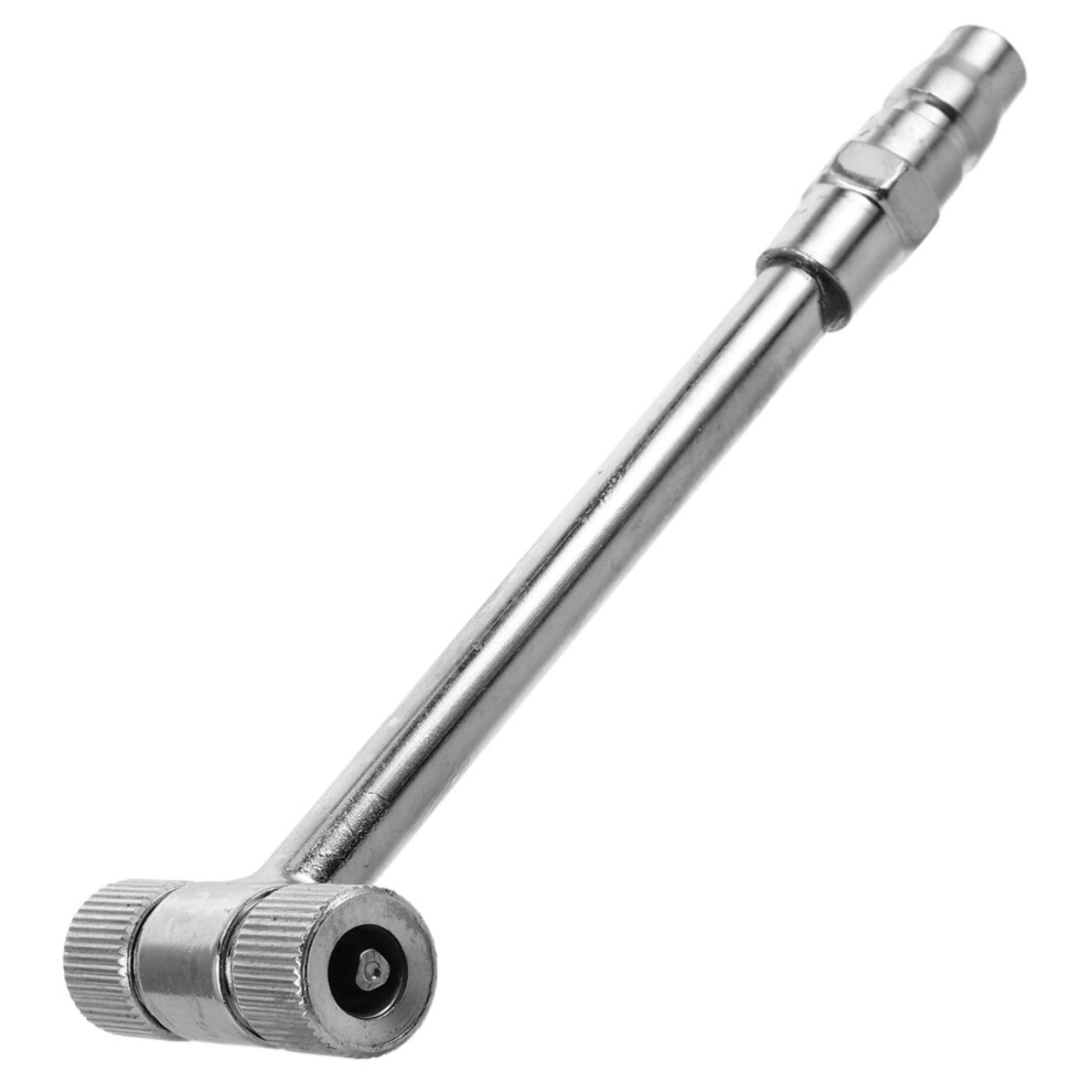 Tire Air Chuck Iron Nozzle For Car And Motorcycle, Leakproof Quick Connect Adapter For Inflation 9189345318900
