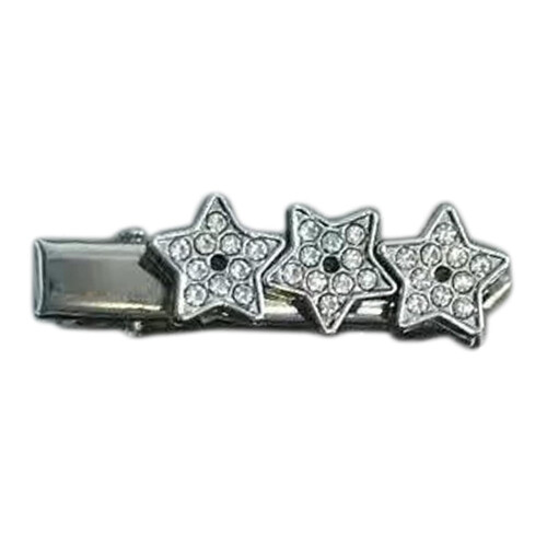 Hairpin with crystal star 2