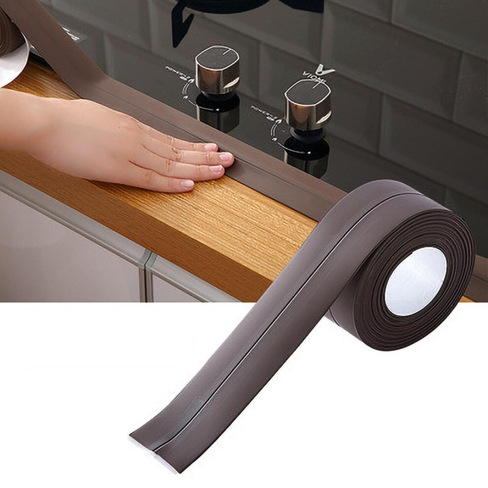 Pvc Selfadhesive Seal Strip Waterproof Caulk Tape For Kitchen Bathroom Sink Bathtub Edge 9094768375280
