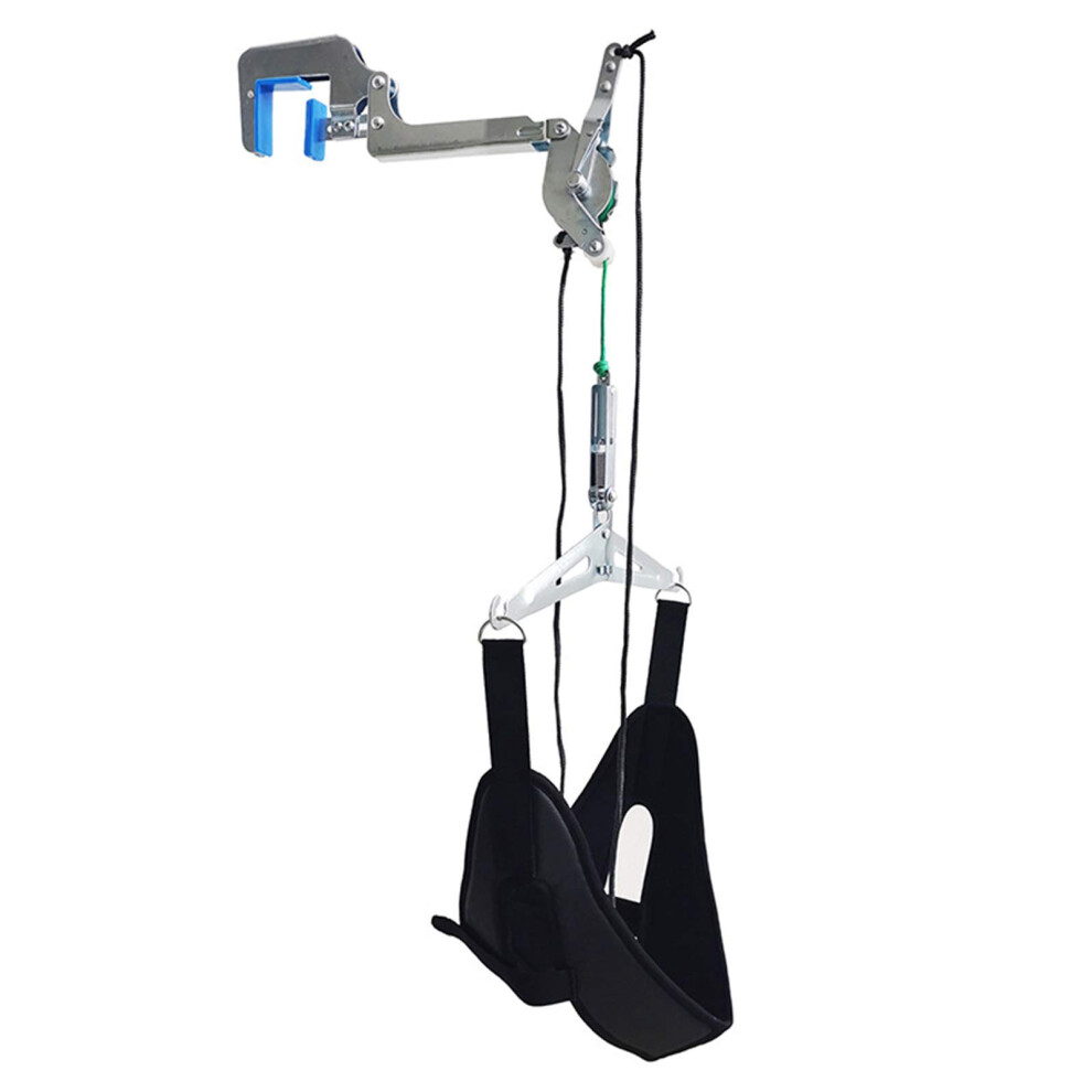 Neck Traction Device for Neck Pain Relief, Adjustable Over the Door Cervical Neck Stretcher