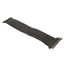 Vertical Mount PCIE4.0 X16 Extension Cable 50cm High Speed Shielded Riser Cable