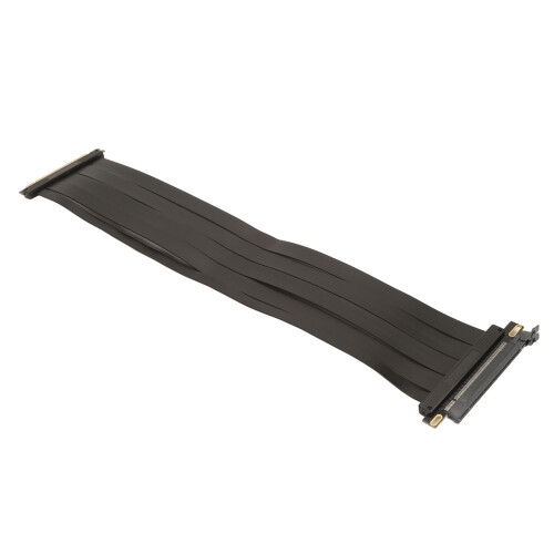 Vertical Mount PCIE4.0 X16 Extension Cable 50cm High Speed Shielded Riser Cable