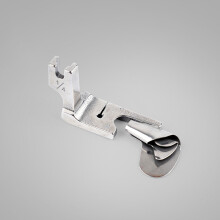 Pied courbeur en métal pour machine à coudre, 1/4 0,6 cm, plat pour voiture