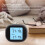 Black 11x9x4.8cm Indoor/Outdoor Thermometer 2000mAh 5
