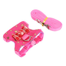 Colete peitoral adorável para animais de estimação de pequeno porte, projetado com alça peitoral ajustável para um ajuste personalizado,