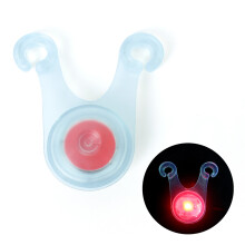Red Energy Saving Led Light With Convenient Hook, Decorative Lighting For Camping Picnics And Parties, Multiple Flashing Modes For Outdoor Cycling