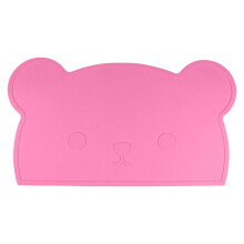 Silicone Placemat for Kids with SpillResistant Raised Edges, NonSlip Base, Colorful Design