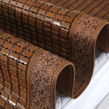 Bamboo Cooling Mattress Pad, Summer Sleeping Mat, Natural Breathable Mahjong Bamboo Mat, 180x220cm