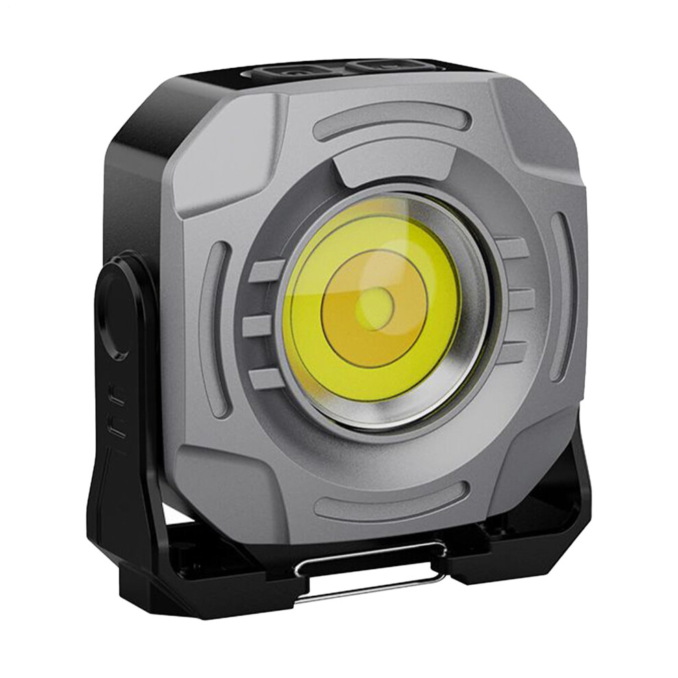 Work Lights Rechargeable Magnetic 1500Lm Stepless Dimming Waterproof Gray 9.8X9.3x4 Cm Camping Fishing Car 9347817138573
