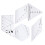 5Pcs Patchwork Lineal Quilten Vorlagen Transparent 3