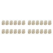 Anel de Guardanapo Conjunto de 24 Peças Corda de AlgodãO Anel de Guardanapo - Conjunto de Anel de Guardanapo de Serapilheira