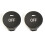 2X Air Conditioning Panel  Button Central Control Knob Cover OFF for  5 Series E60 E61 61319250196 1