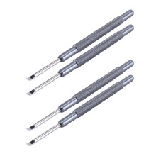 4 Pack Uhrmacher Reparatur Werkzeug Aus Metall mit Flacher Klinge